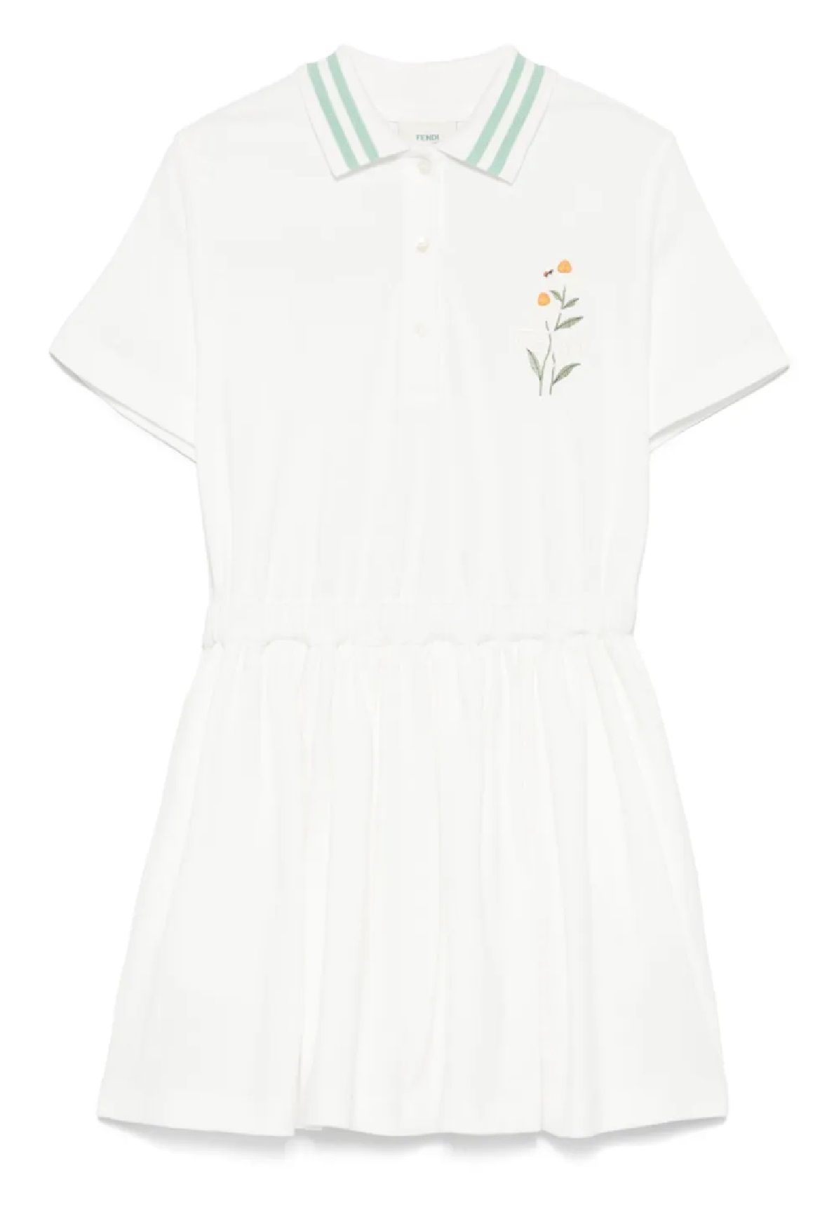 FENDI KIDS Girl's Dress ABITO COTONE