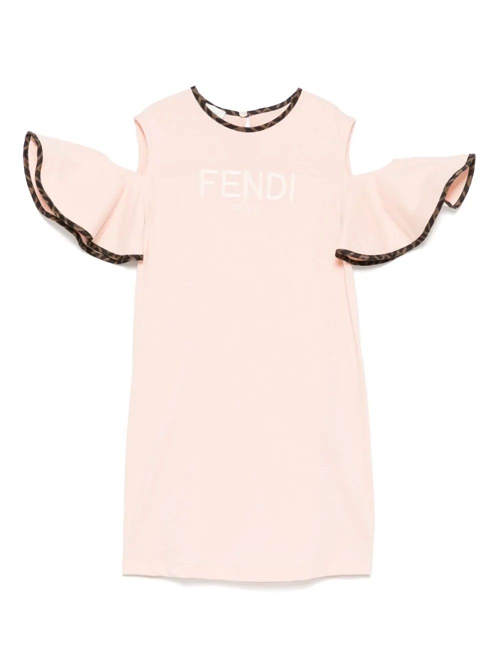 FENDI KIDS DRESS ABITO JERSEY