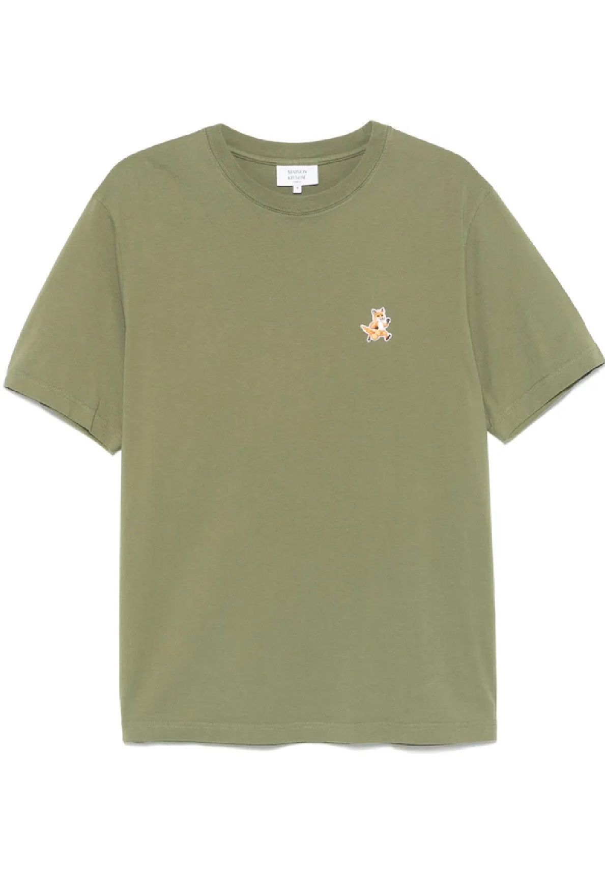 MAISON KITSUNE' SPEEDY FOX PATCH T-Shirt  SPEEDY FOX PATCH COMFORT T-SHIRT