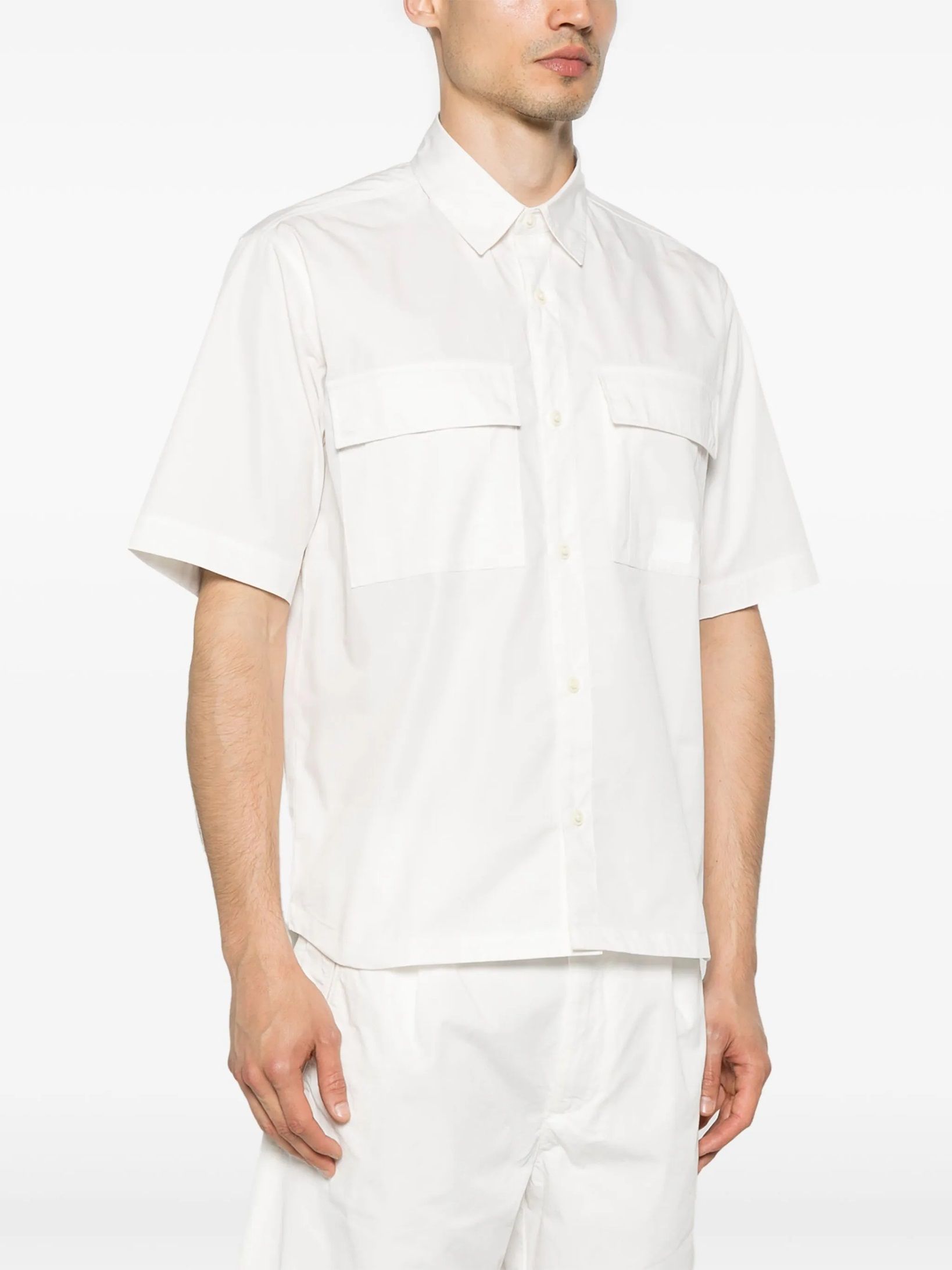 CP Company Shirt for man THE METROPOLIS SERIES GABARDINE SHORTSLEEVE SHIRT