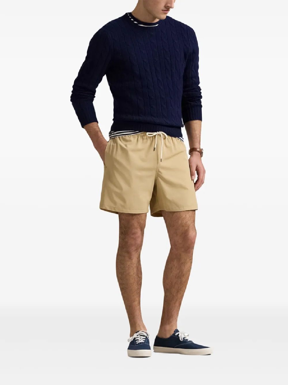 Ralph Lauren Men's Beachwear TRAVELER MID TRUNK