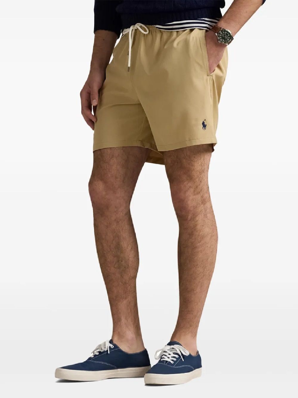 Ralph Lauren Men's Beachwear TRAVELER MID TRUNK