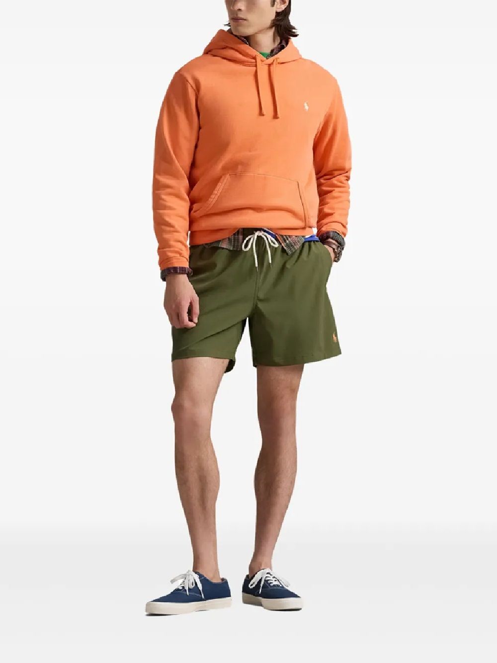 Ralph Lauren Men's Beachwear TRAVELER MID TRUNK