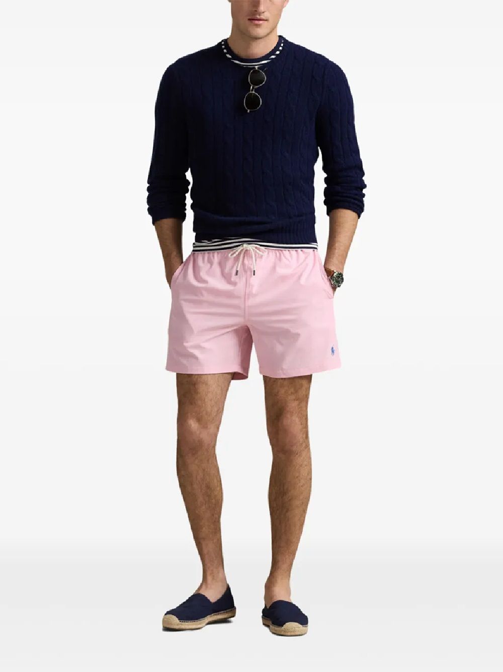 Ralph Lauren Men's Beachwear TRAVELER MID TRUNK