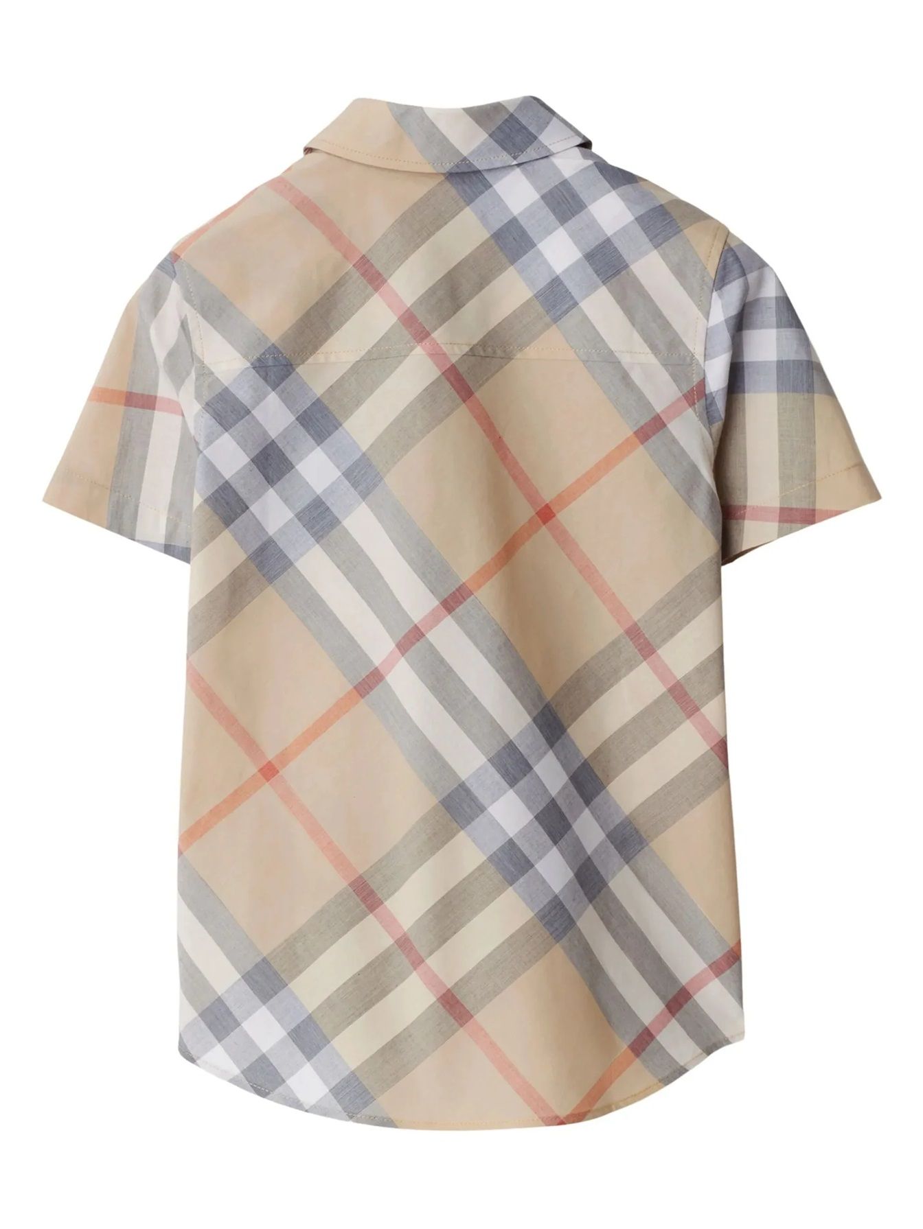Burberry Kids Shirt KB5 OWN SS PS B CHK