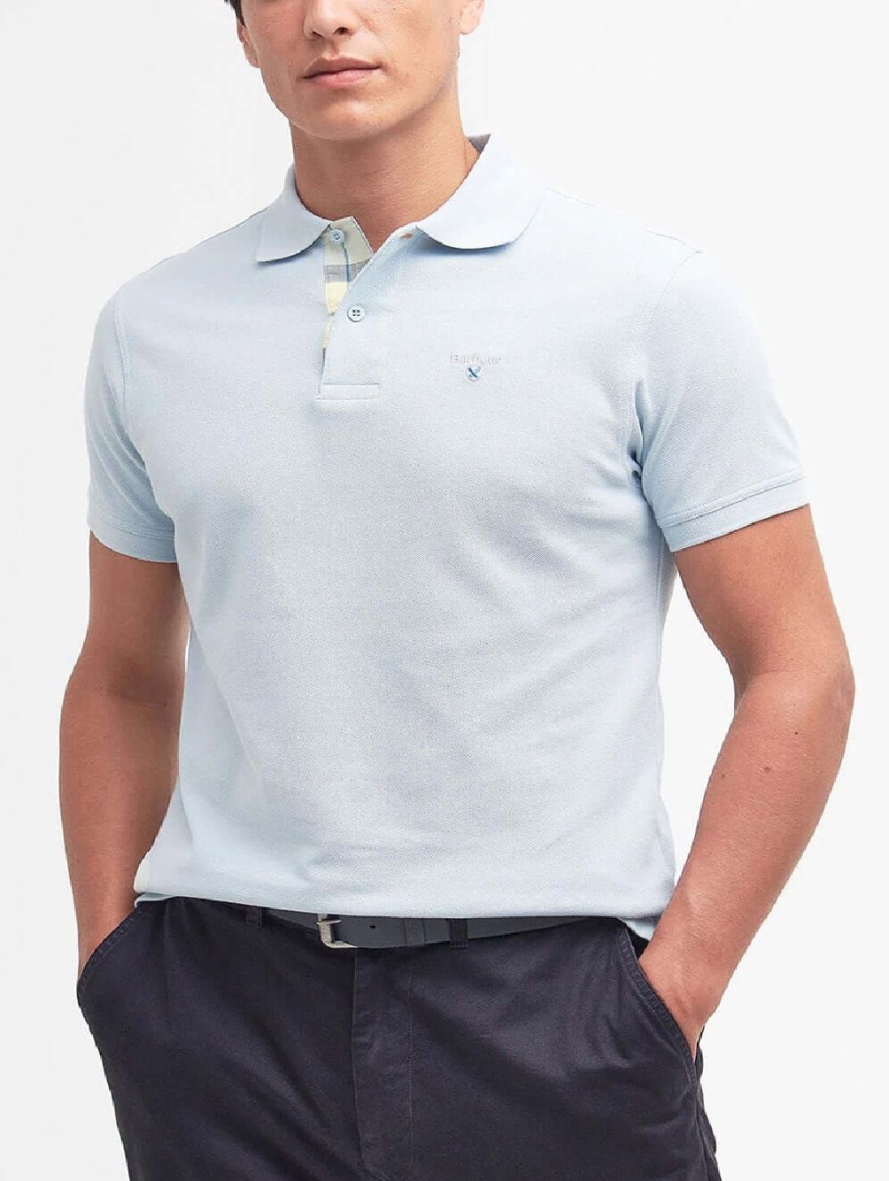 BARBOUR TARTAN PIQUE POLO for man TARTAN PIQUE POLO