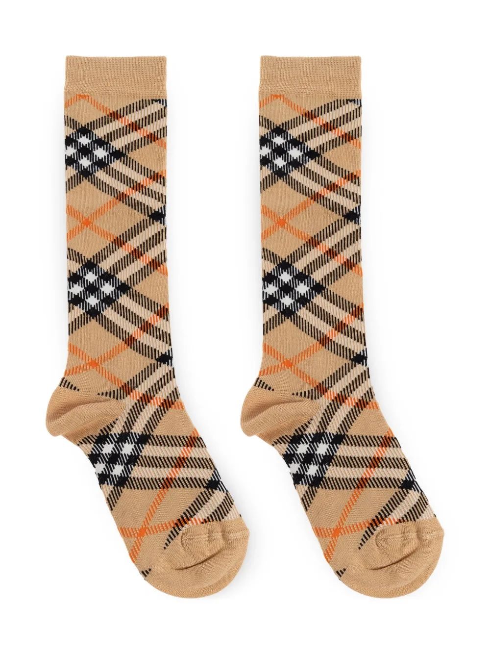 Burberry Kids Socks CHECK KNIT SOCK