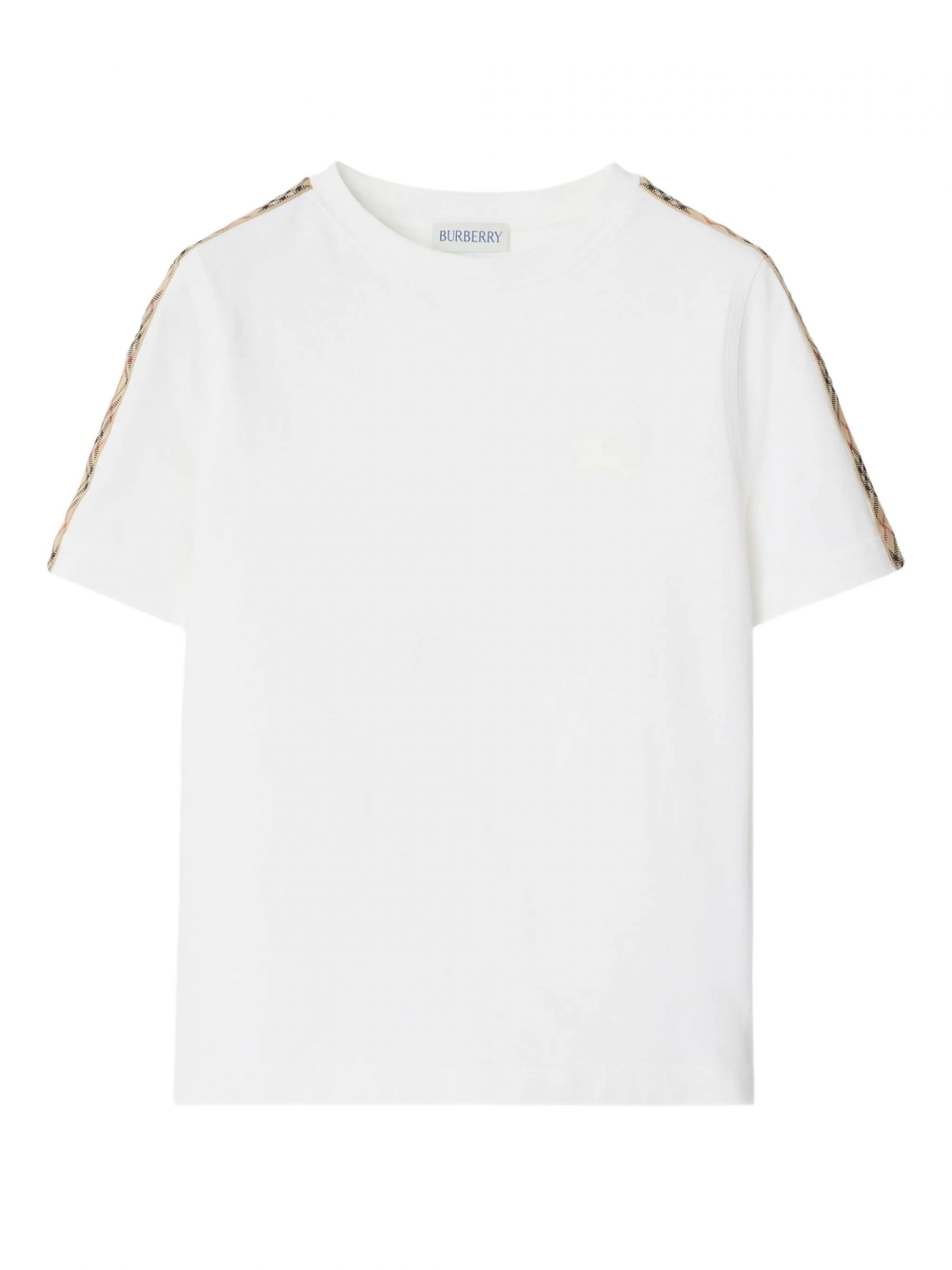 BURBERRY KIDS T-SHIRT KG5 CEDAR CHECK TAPE