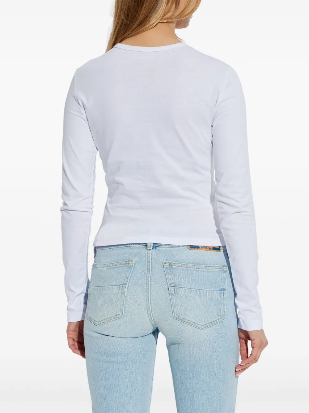 DIESEL long sleeve t-shirt for woman T-UNCUTIE LONG MAGLIETTA