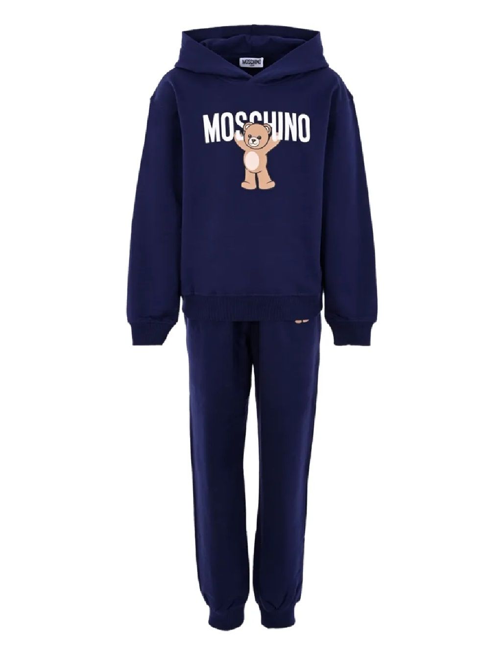 MOSCHINO KIDS SUIT FELPA PANTALONE