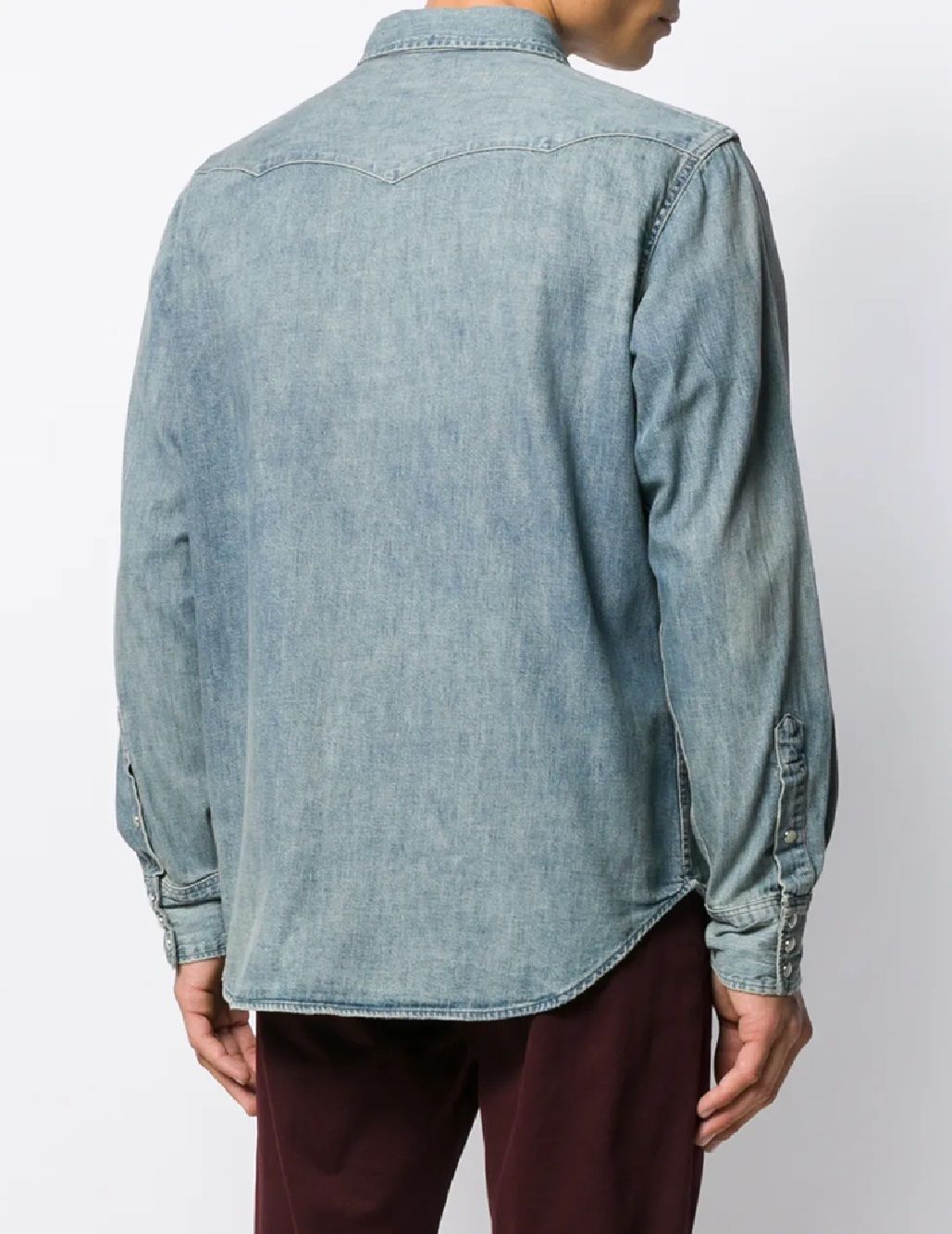 RALPH LAUREN Shirt for man LONG SLEEVE SPORT SHIRT