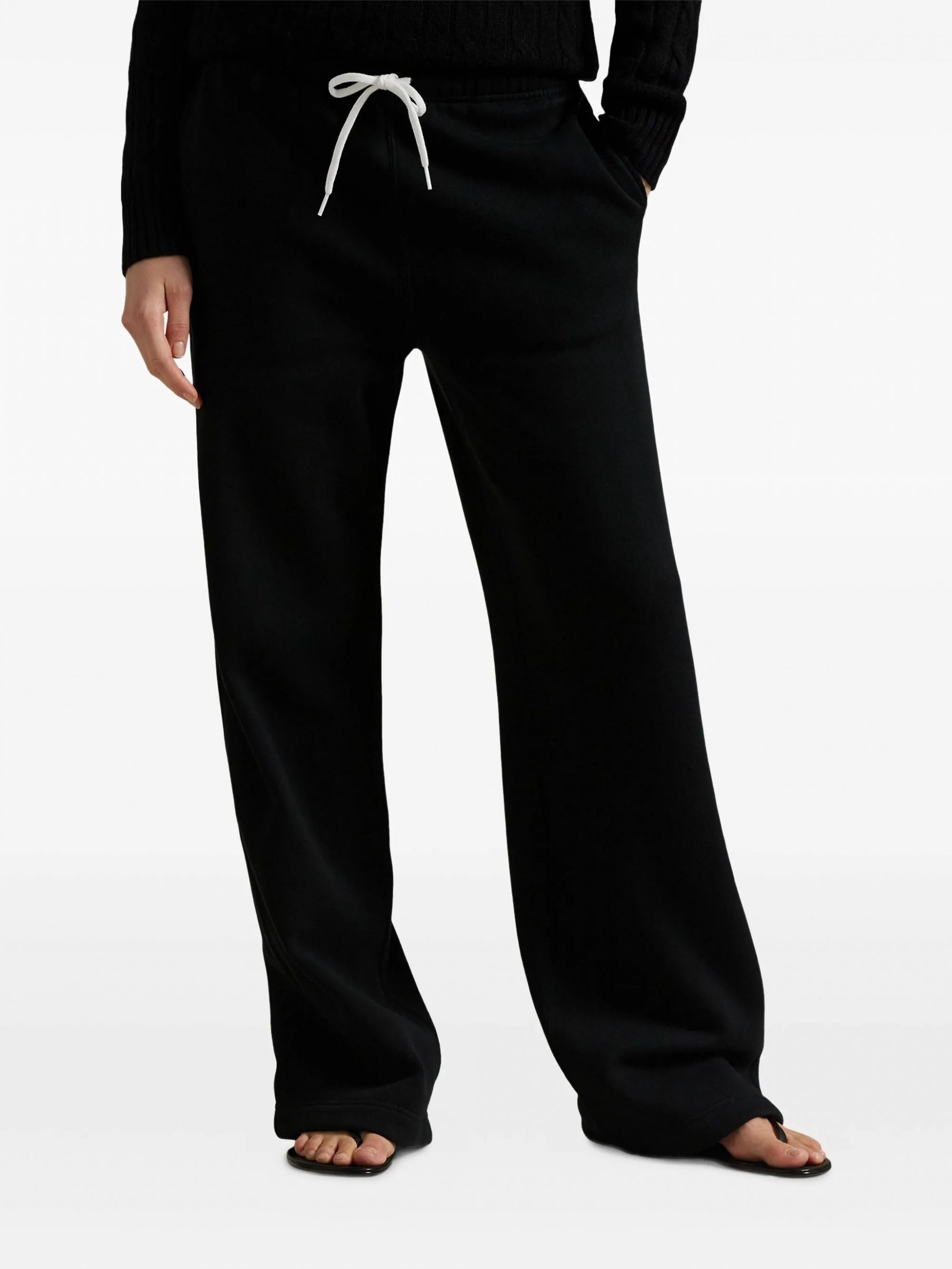 Polo Ralph Lauren sweatpants woman  KNIT OPEN BOTTOM SWEATPANTS
