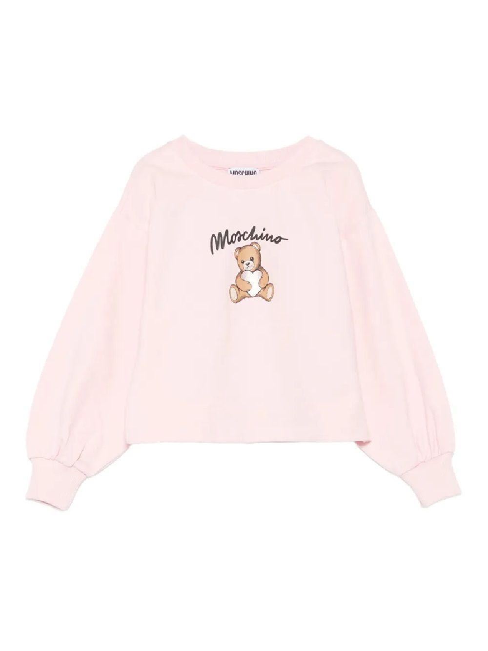 MOSCHINO KIDS sweatshirt GIROCOLLO ML