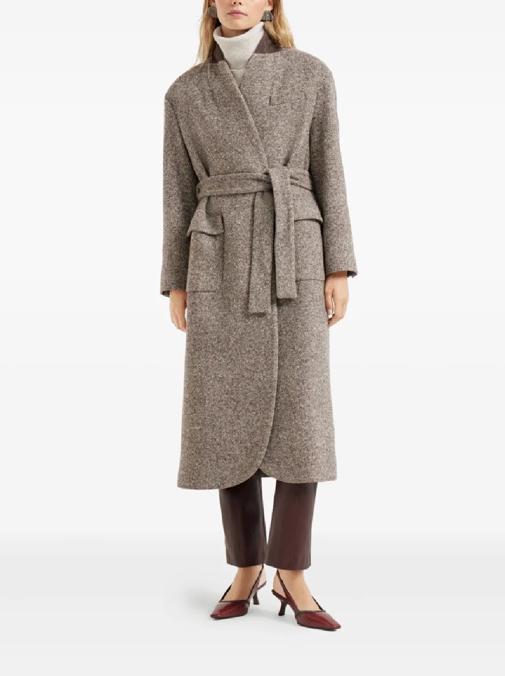 BRUNELLO CUCINELLI COAT FOR WOMEN CAPPOTTO M/L