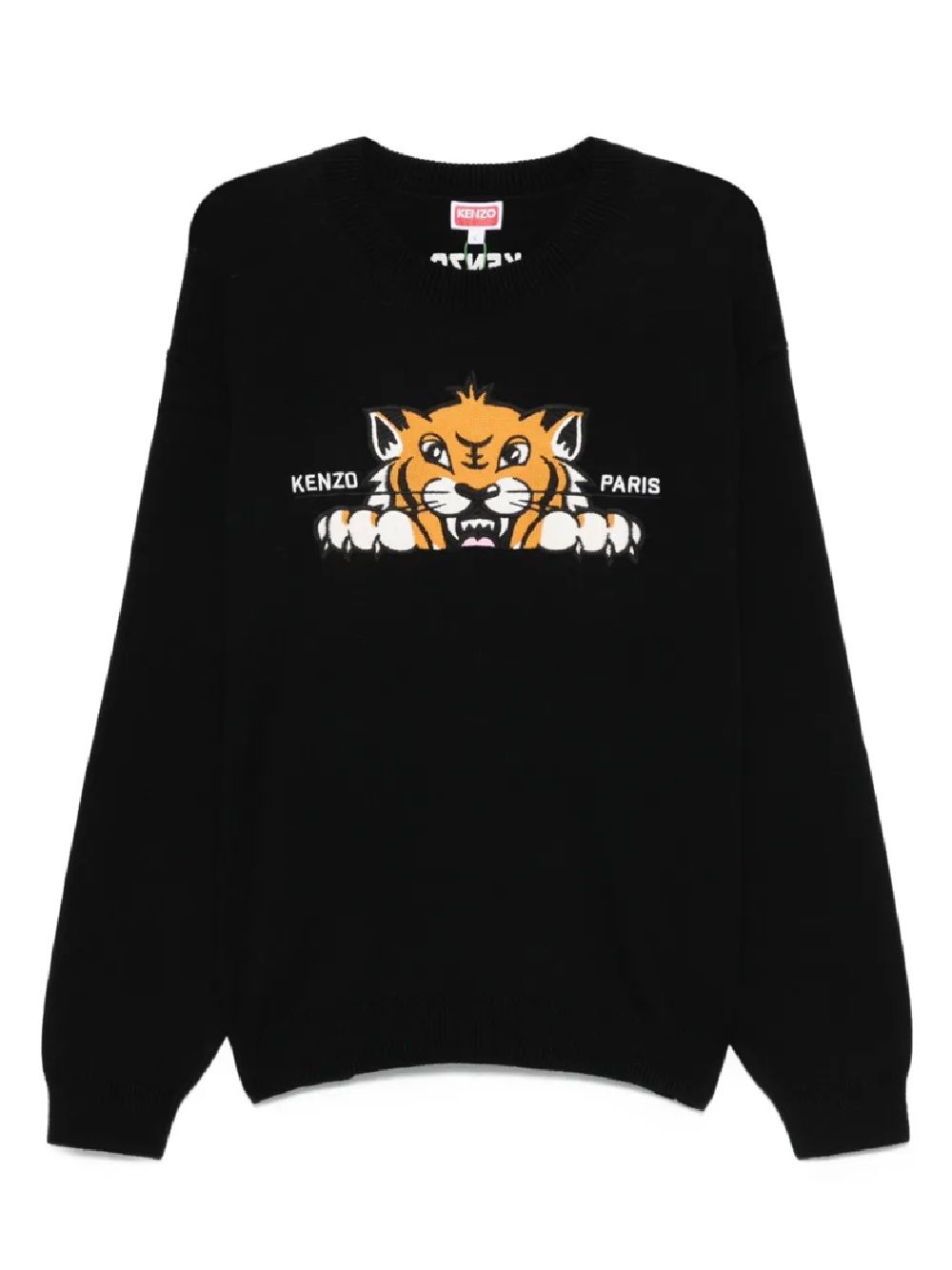 KENZO Knitwear for man KENZO HAPPY TIGER JUMPER