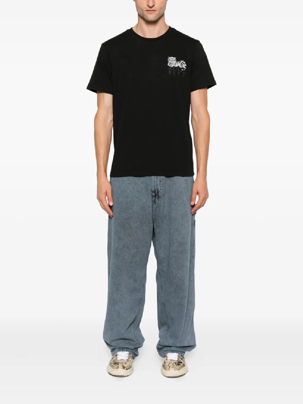 KENZO T-Shirt for Men GOTS KENZO HAPPY TIGER