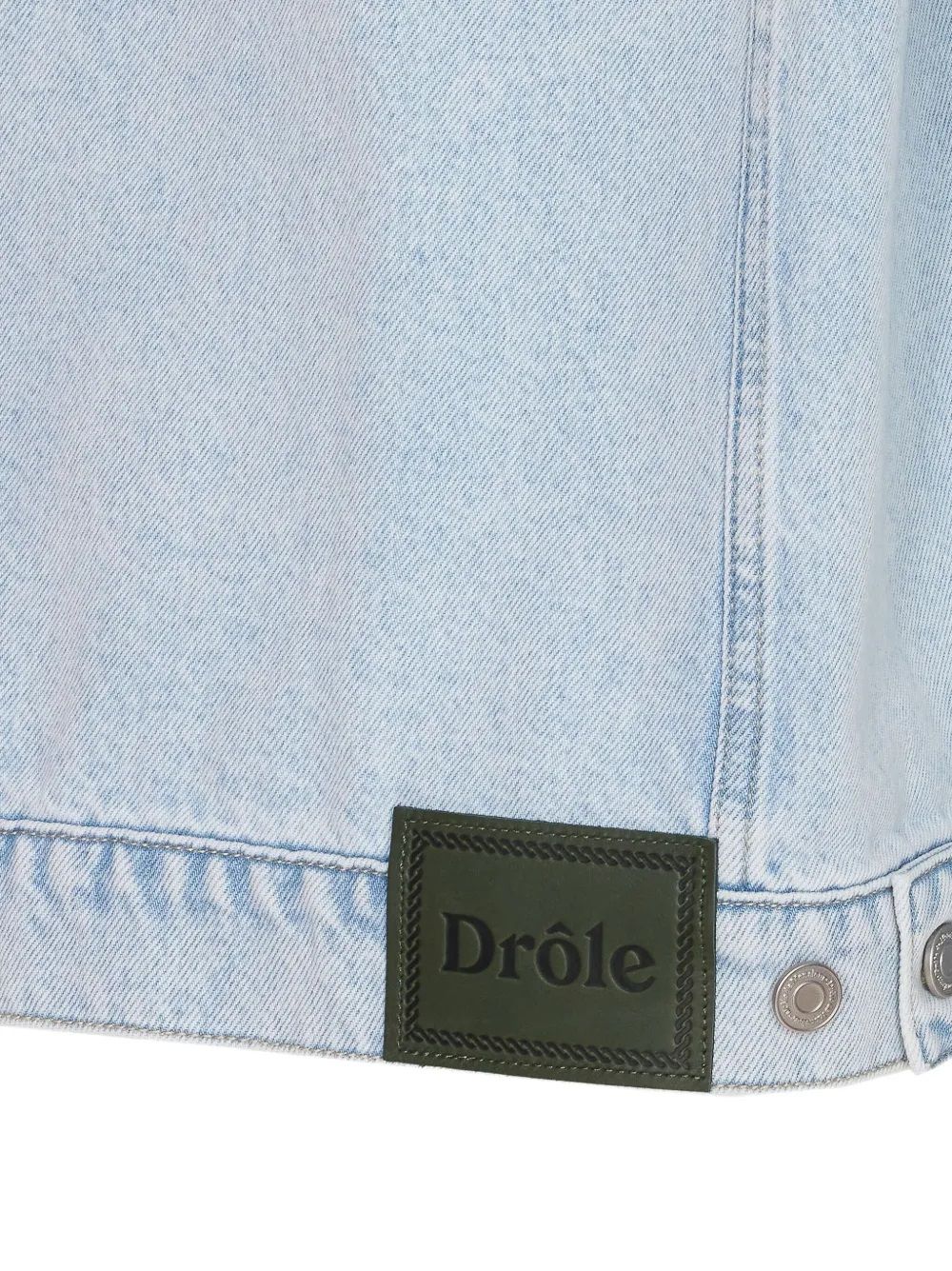 Drôle de Monsieur Jacket LA VESTE JEAN DELAVEE