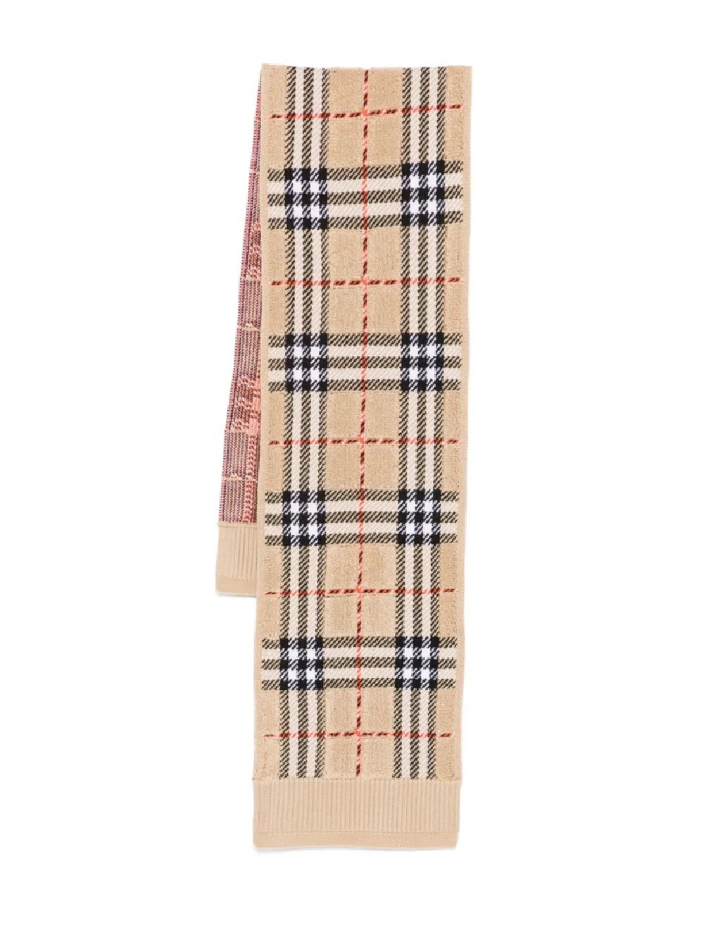 BURBERRY KIDS Scarf  TOWELLING CHK SCARF