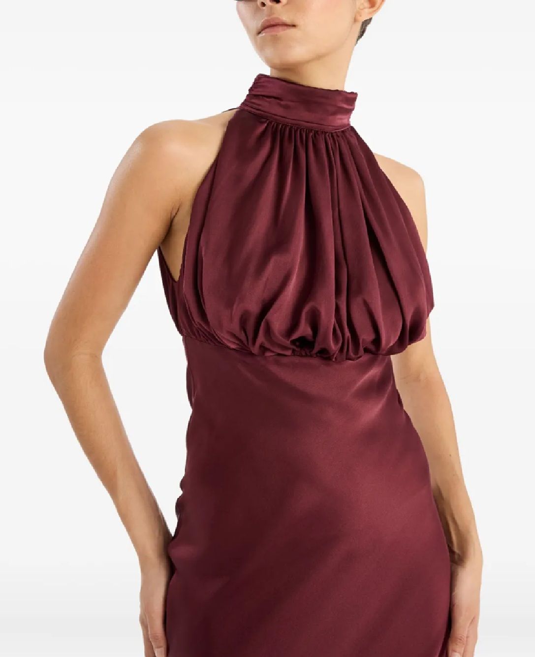 ROTATE Dress for woman SLEEVELESS SILK DRESS