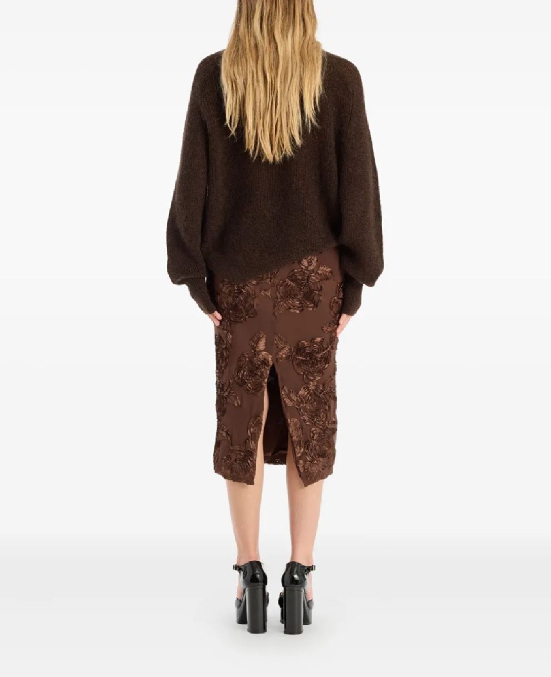 Rotate Knitwear for woman LIGHT KNIT LOGO SWEATER