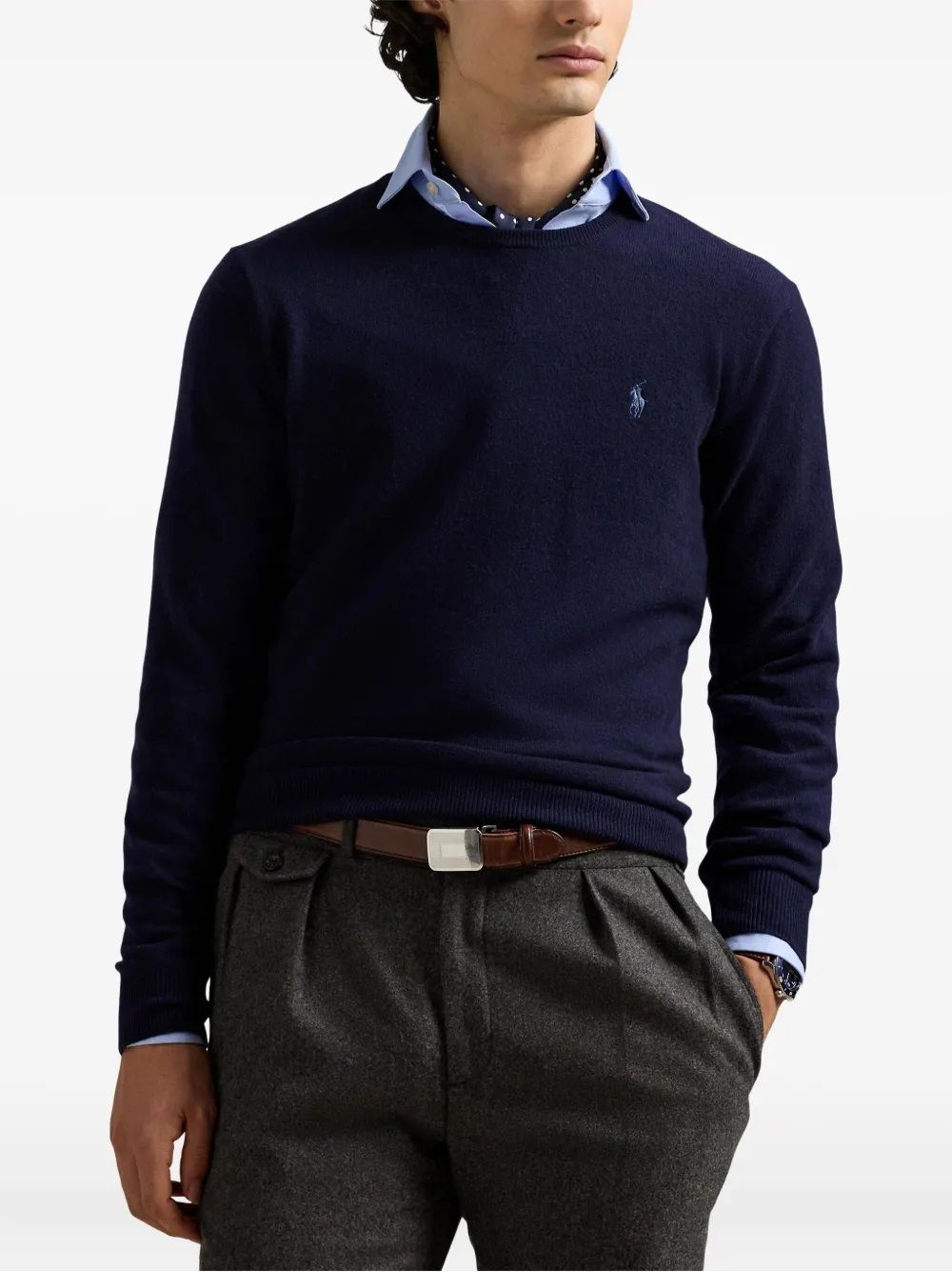 Ralph Lauren Knitwear for Men LONG SLEEVE PULLOVER