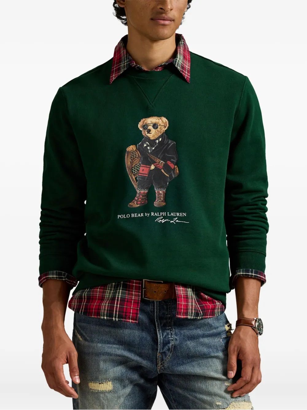RALPH LAUREN Sweatshirt for man LONG SLEEVE SWEATSHIRT