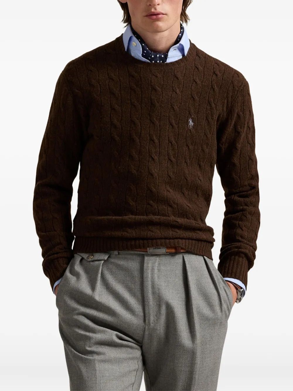 Ralph Lauren Knitwear for man LONG SLEEVE PULLOVER