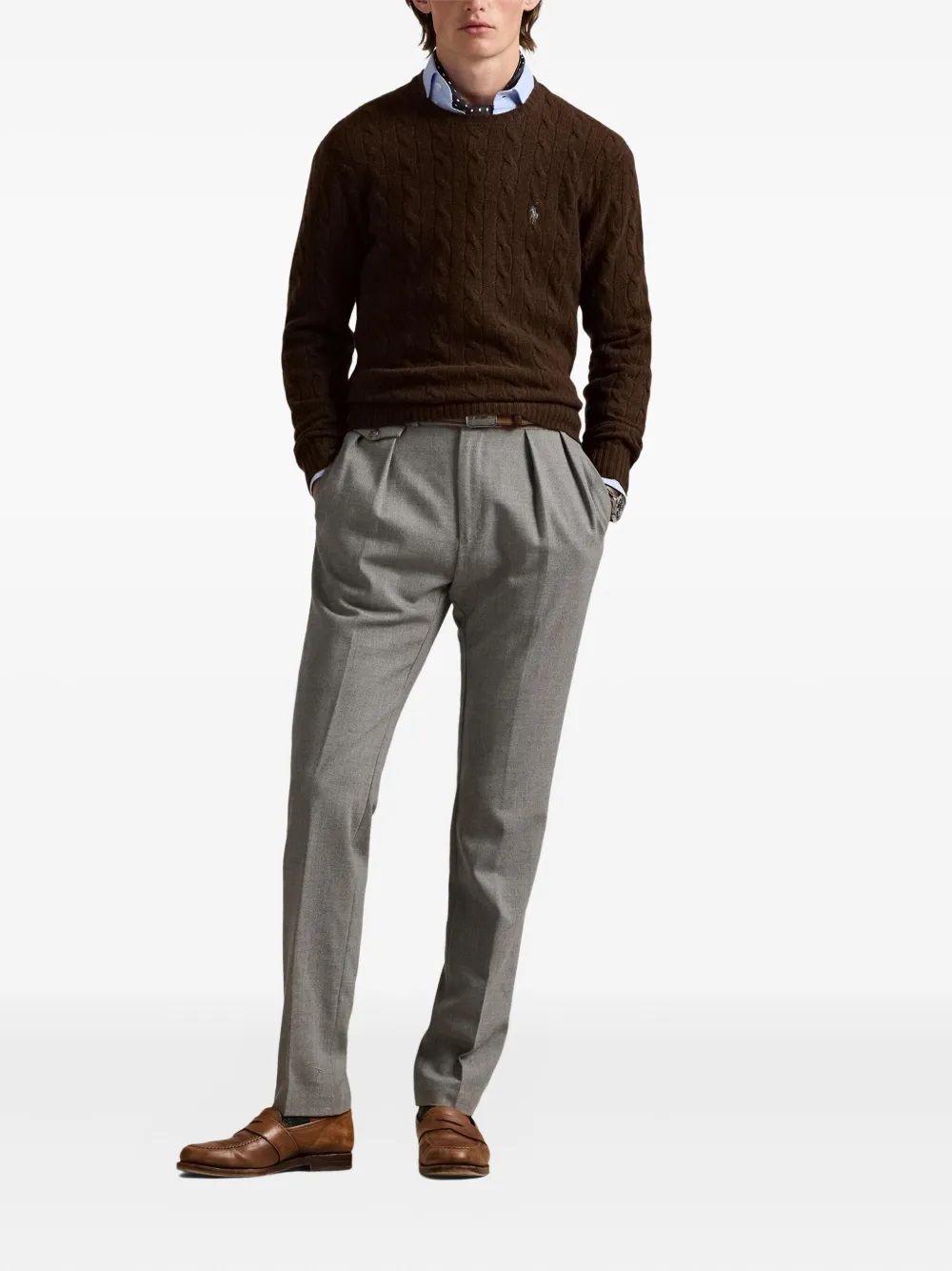 Ralph Lauren Knitwear for man LONG SLEEVE PULLOVER