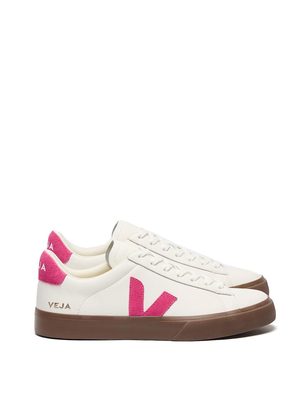 Sneakers VEJA CP0521178 White Pink Eleganza minimale con un tocco di colore