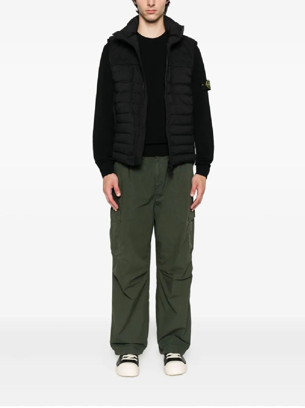 Stone Island puffer vest for man  GIUBBOTTO SENZA MANICHE PIUMA RDS