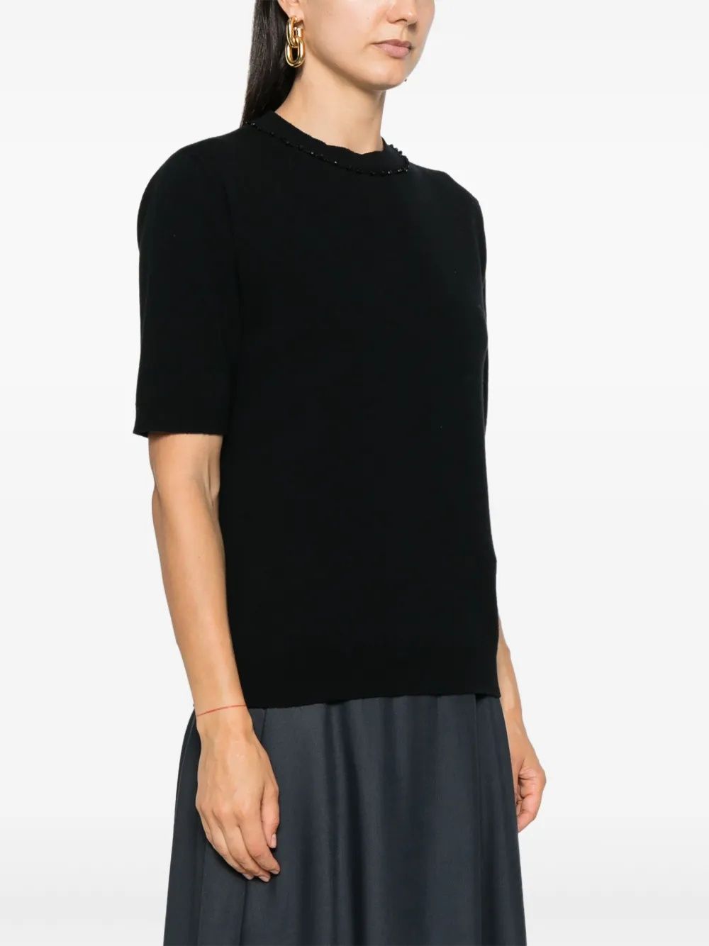 FABIANA FILIPPI KNITWEAR FOR WOMEN MAGLIA MANICA CORTA