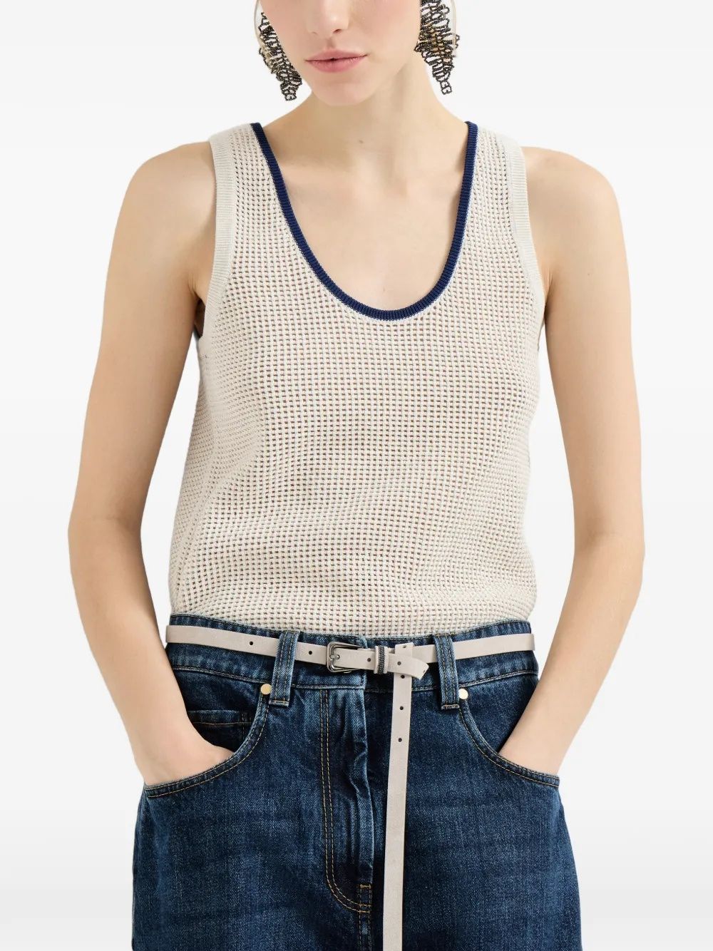 Brunello Cucinelli top donna Brunello Cucinelli top donna