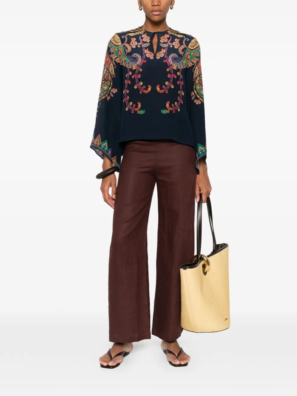 KEYHOLE BLOUSE KEYHOLE BLOUSE