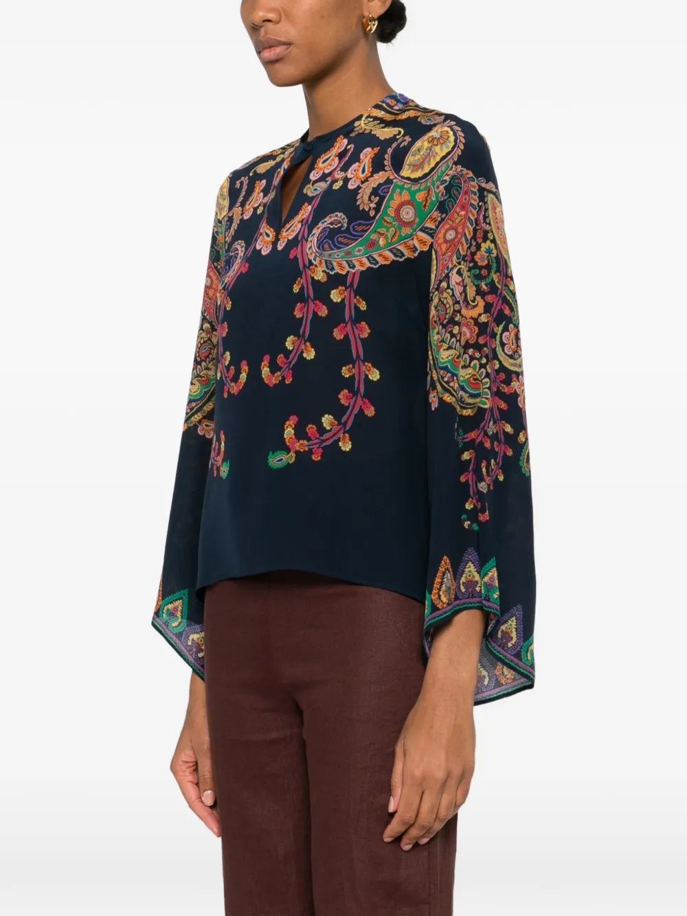 KEYHOLE BLOUSE KEYHOLE BLOUSE