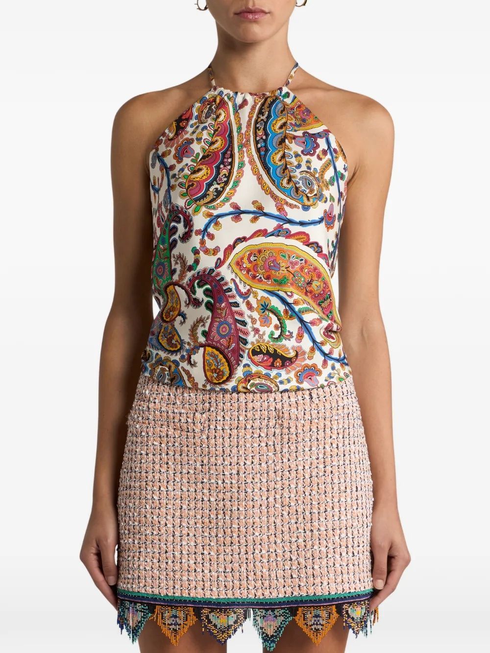 TIE UP BANDANA TOP TIE UP BANDANA TOP