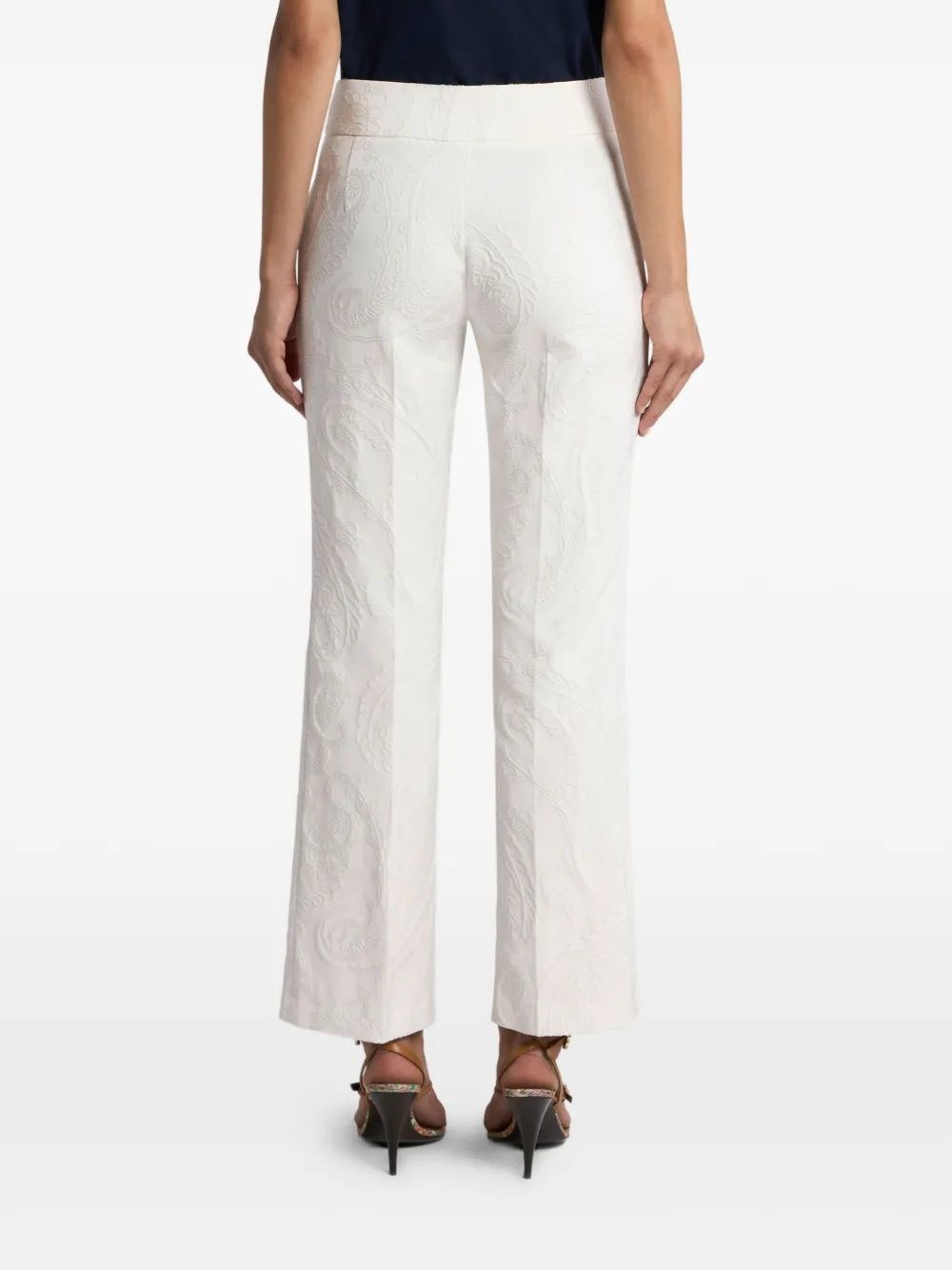 FLARED TROUSERS WITH WAIST FLARED TROUSERS WITH WAIST