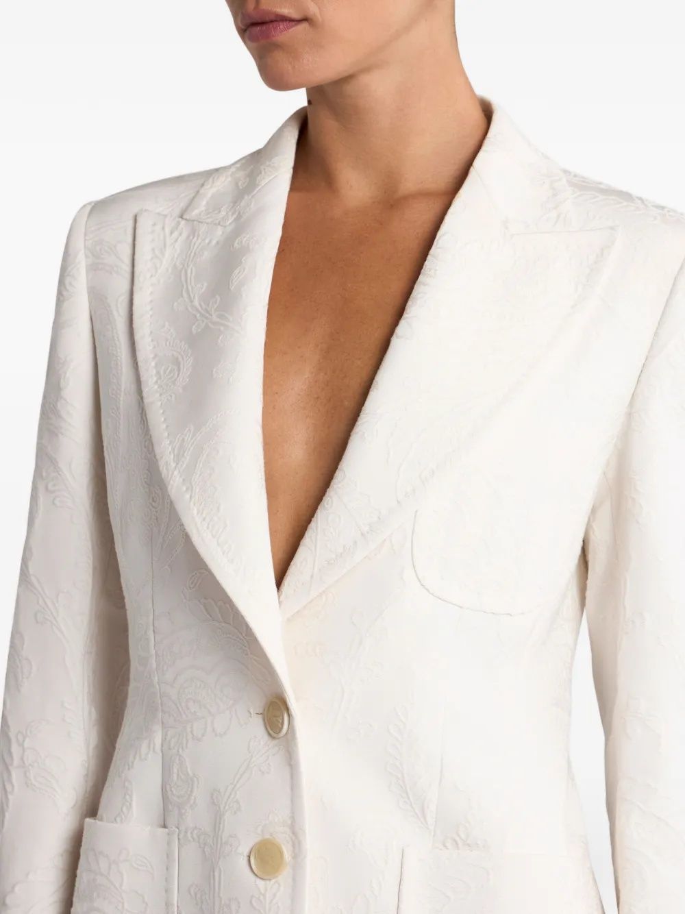 FITTED JACKET WITH PEAK FITTED JACKET WITH PEAK