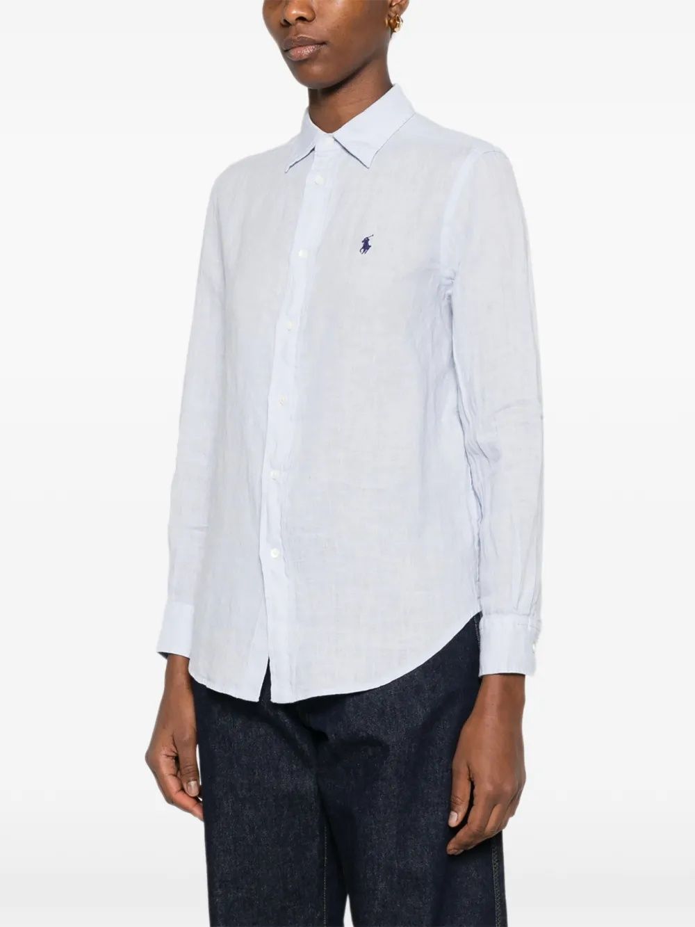 LONG SLEEVE BUTTON FRONT SHIRT LONG SLEEVE BUTTON FRONT SHIRT