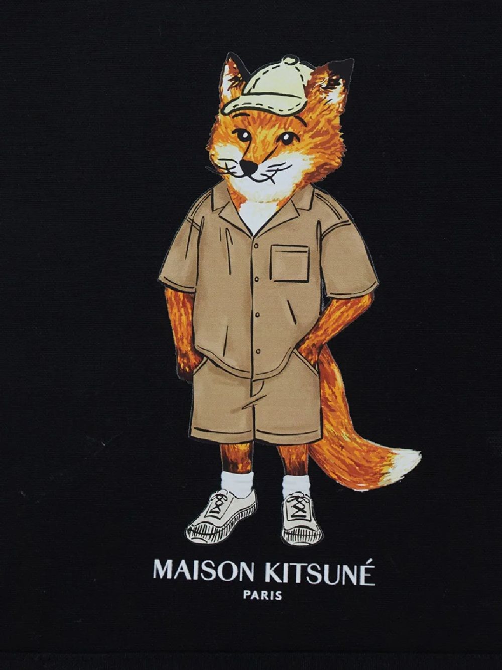 Maison Kitsune shoulder bag men Maison Kitsune borsa a spalla uomo