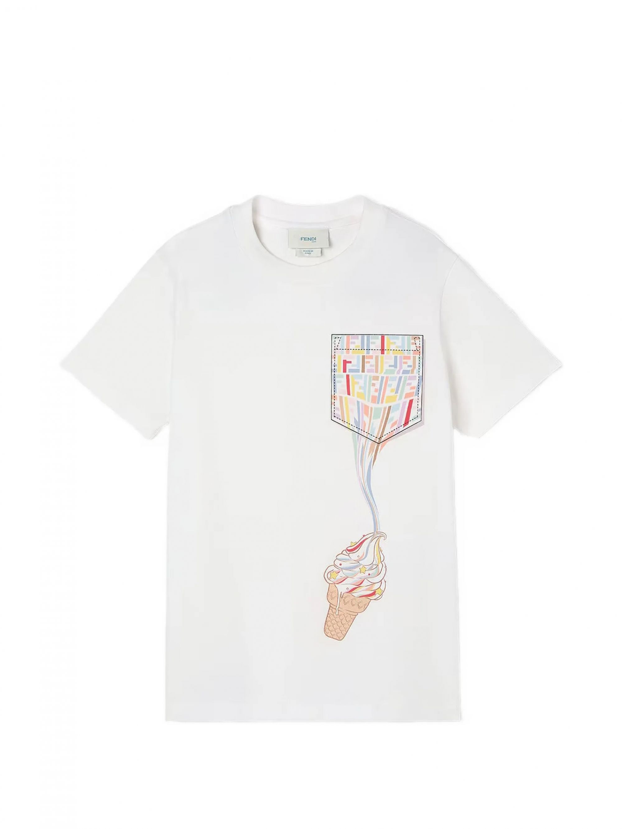 Fendi t-shirt kids Fendi t-shirt kids