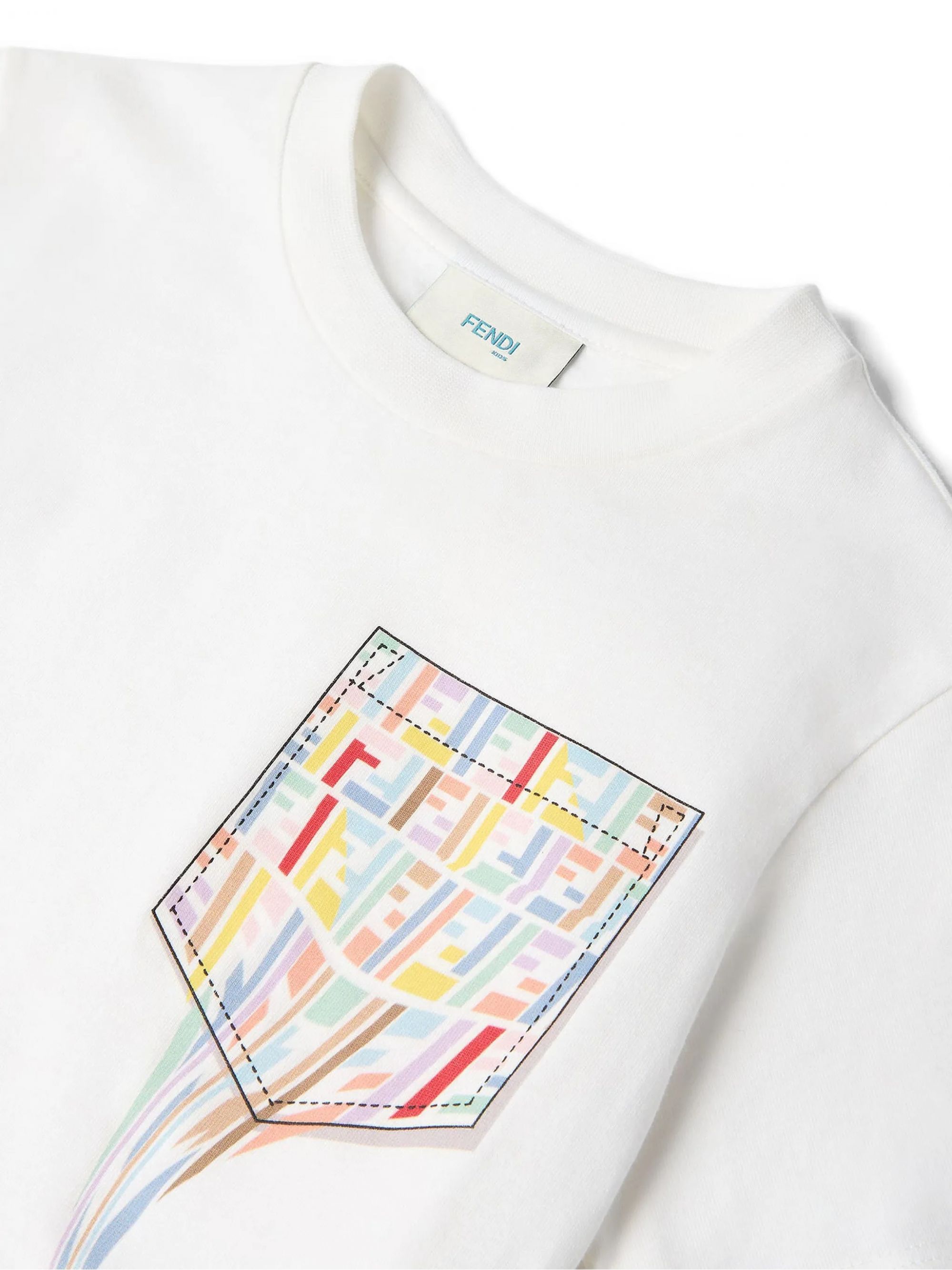 Fendi t-shirt kids Fendi t-shirt kids