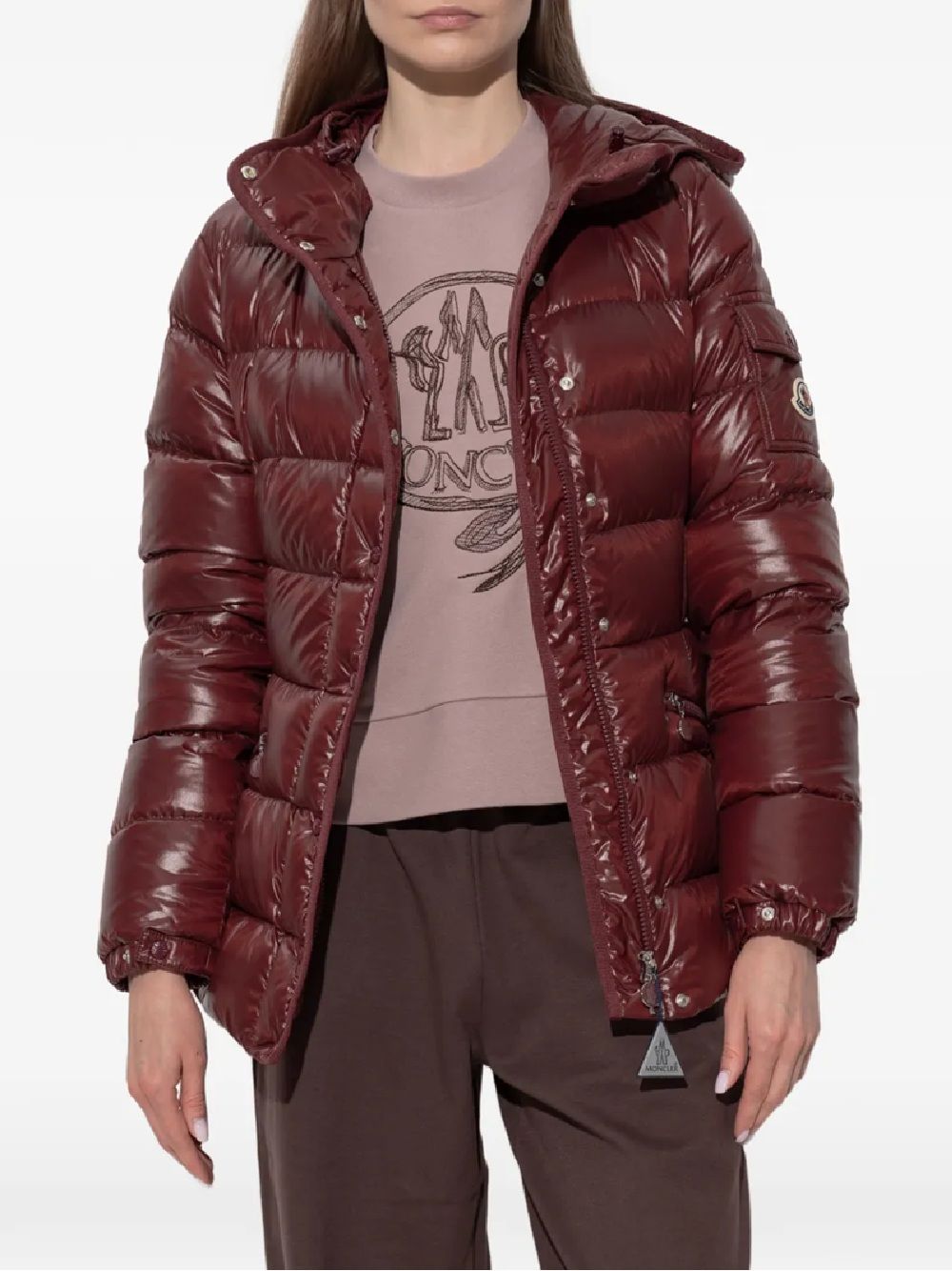 MONCLER BARANTE down jacket woman MONCLER BARANTE piumino donna