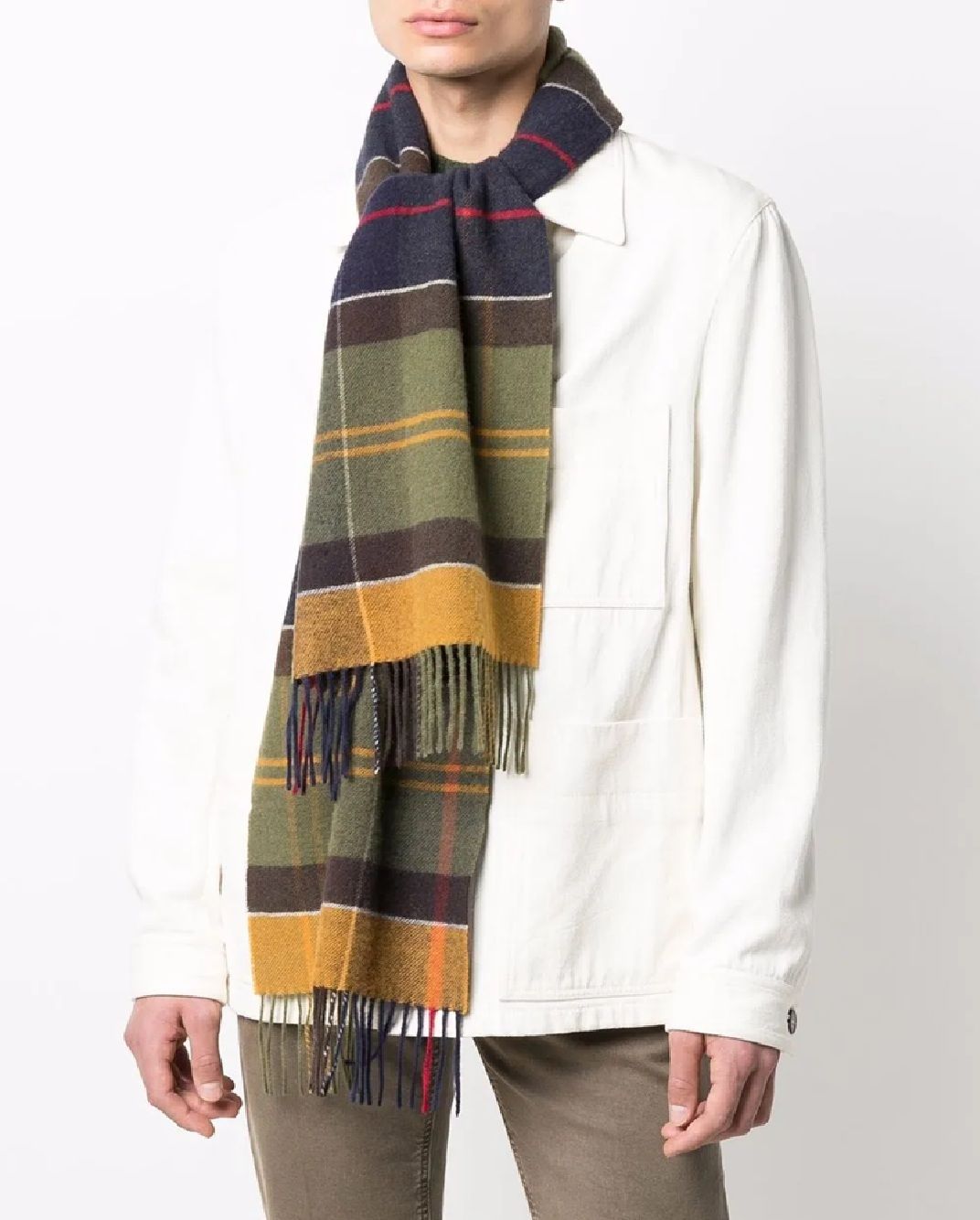 Barbour Men Scarf Invrness Tartan Barbour Sciarpa Uomo Invrness Tartan