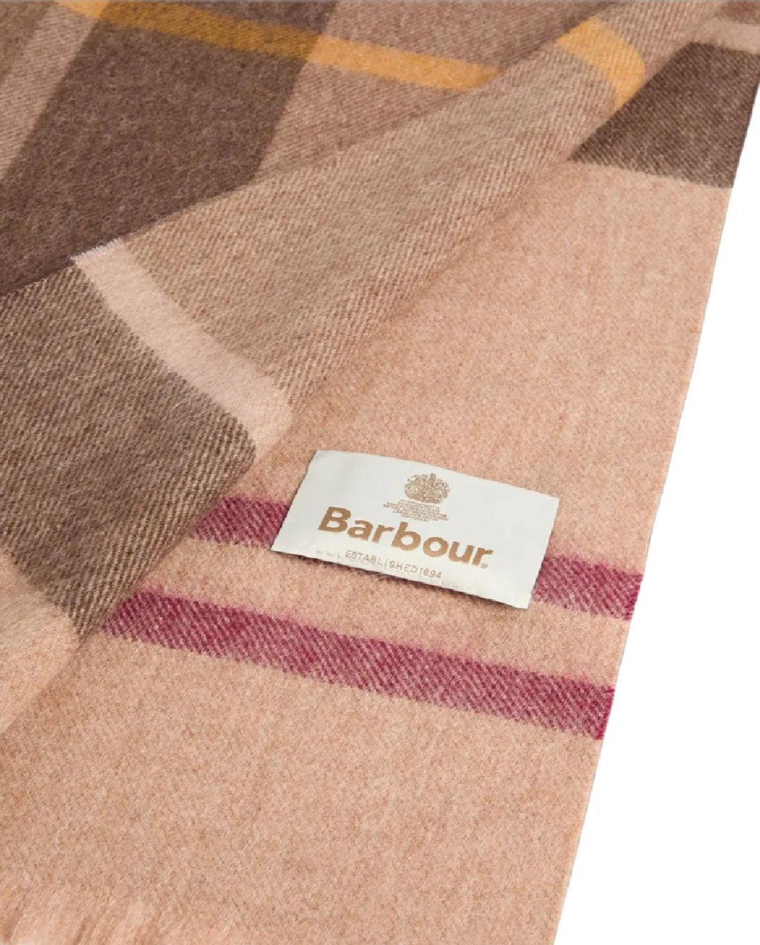 Barbour Women Scarf Tartan Barbour Sciarpa Donna Tartan
