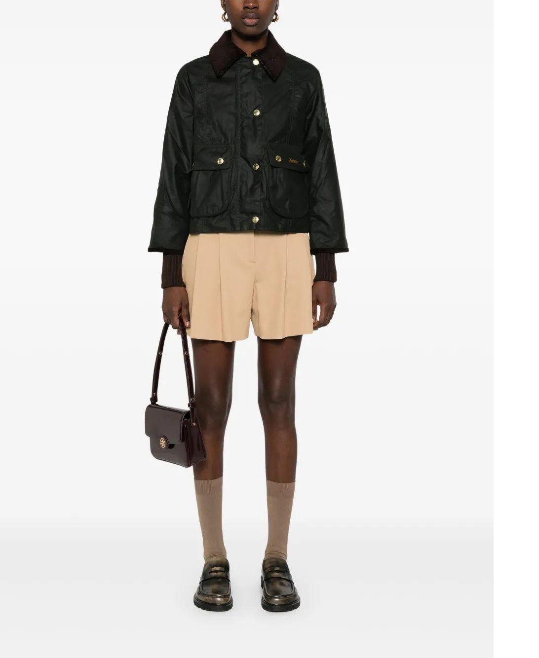 Barbour Women Jacket Cropped Beadnell Barbour Giacca Donna Cropped Beadnell
