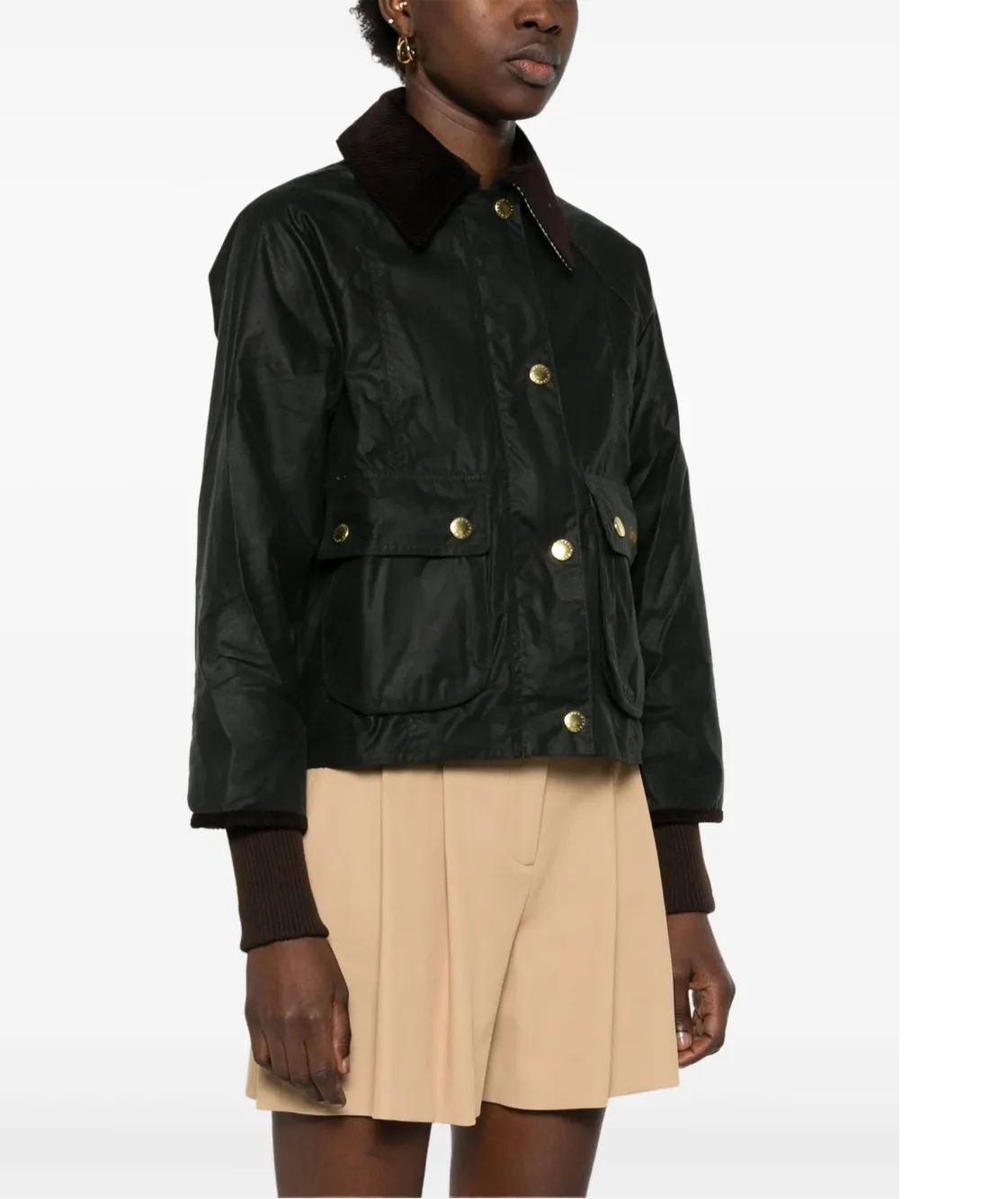 Barbour Women Jacket Cropped Beadnell Barbour Giacca Donna Cropped Beadnell