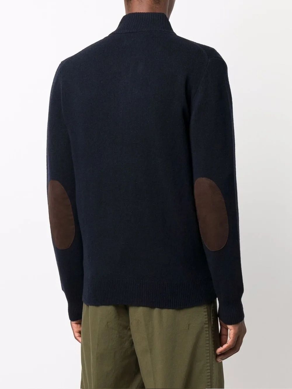 Barbour Men Knitwear Essential Patch Half Zip Barbour Maglieria Uomo Essential Patch Half Zip
