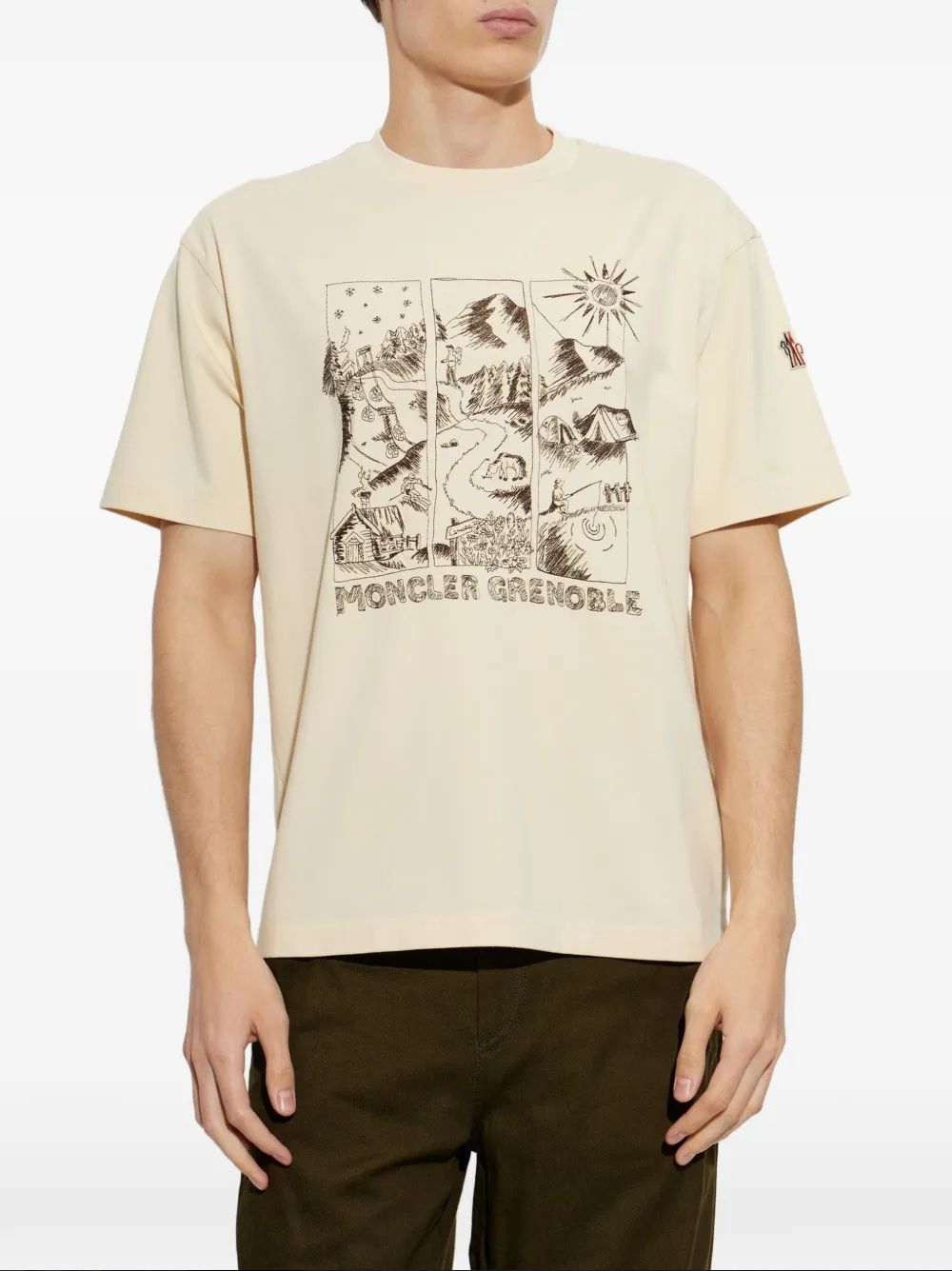 MONCLER GRENOBLE t-shirt man MONCLER GRENOBLE t-shirt uomo
