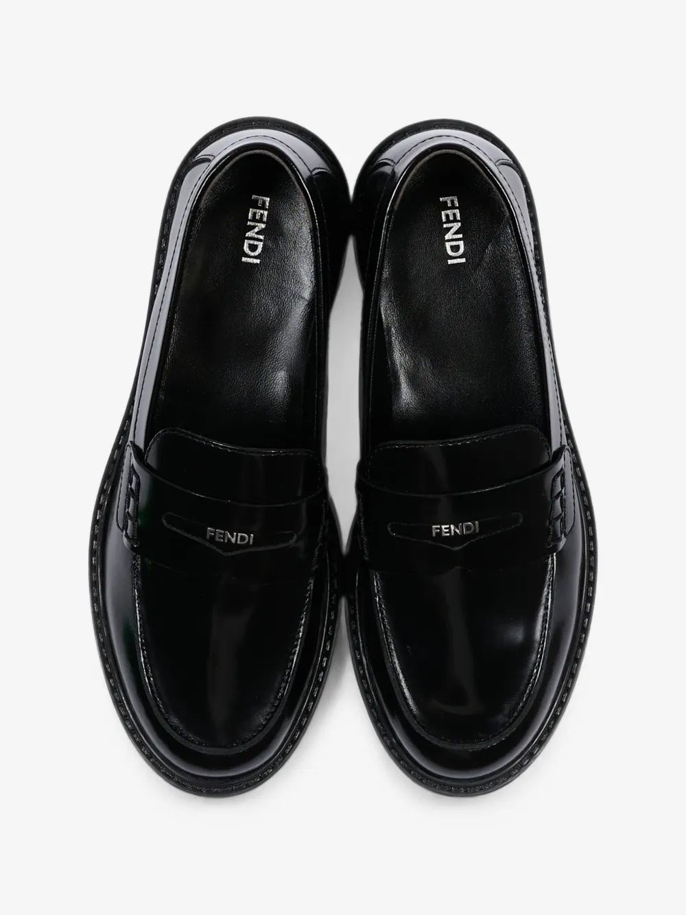 Fendi loafers kids Fendi scarpe stringate kids