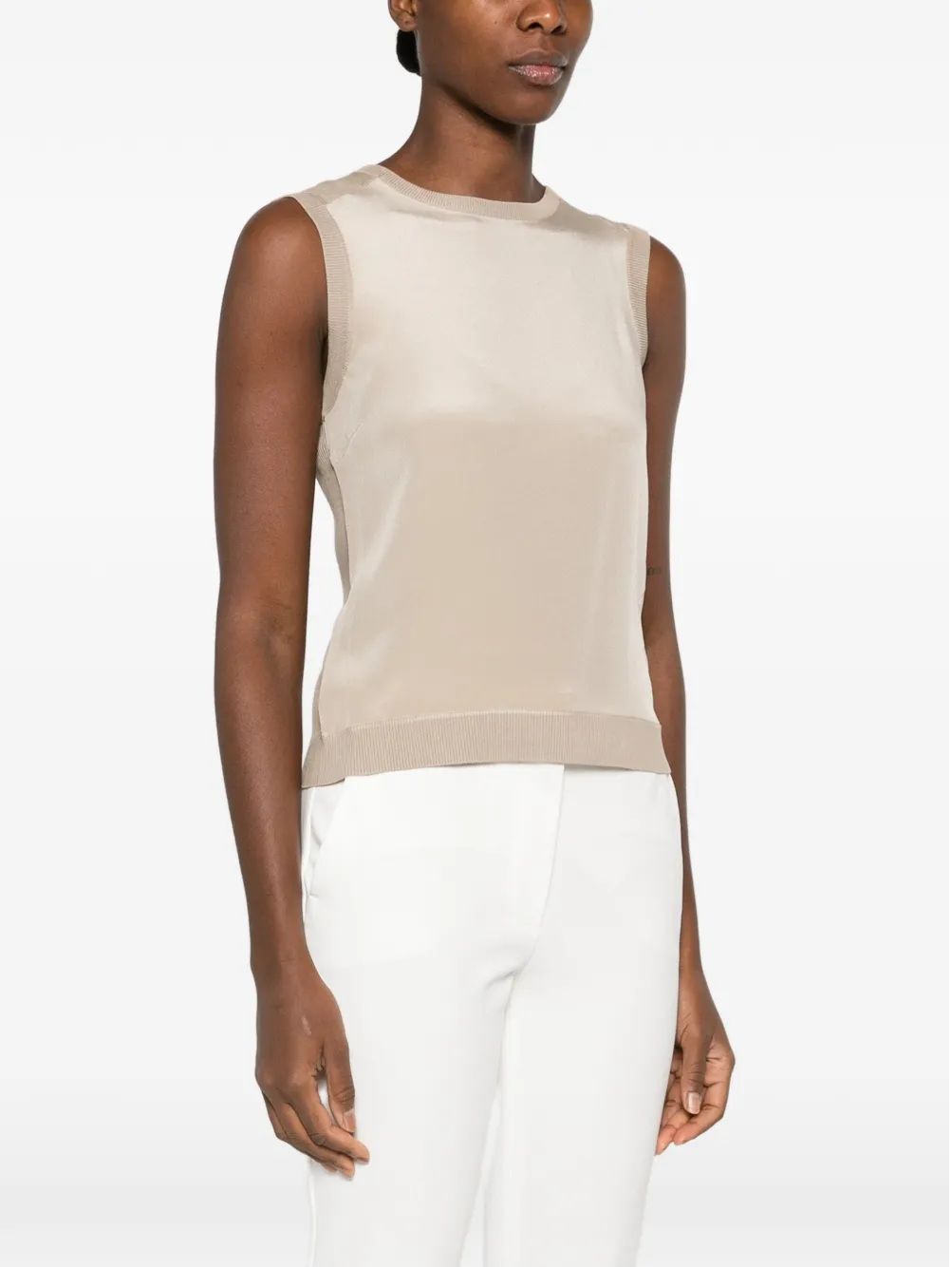 Max Mara Ginseng Top Woman Max Mara Ginseng Top Donna